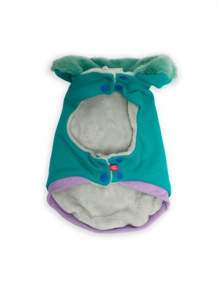 Dogs life Jersey sit for snacks green XL