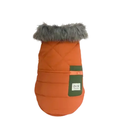 Dogs life Jersey Winter Gilet puffer brown L