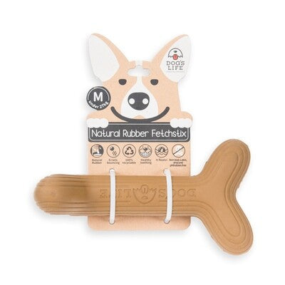 Dogs Life Large Rubber Toy brown L
