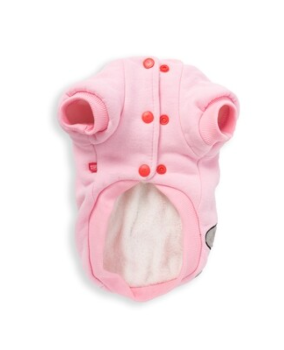 Dogs life monster hoodie pink L