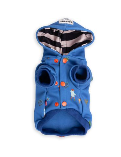 Dogs life nature loving pup winter blue m