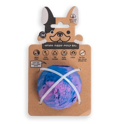 dogs life purple ball L