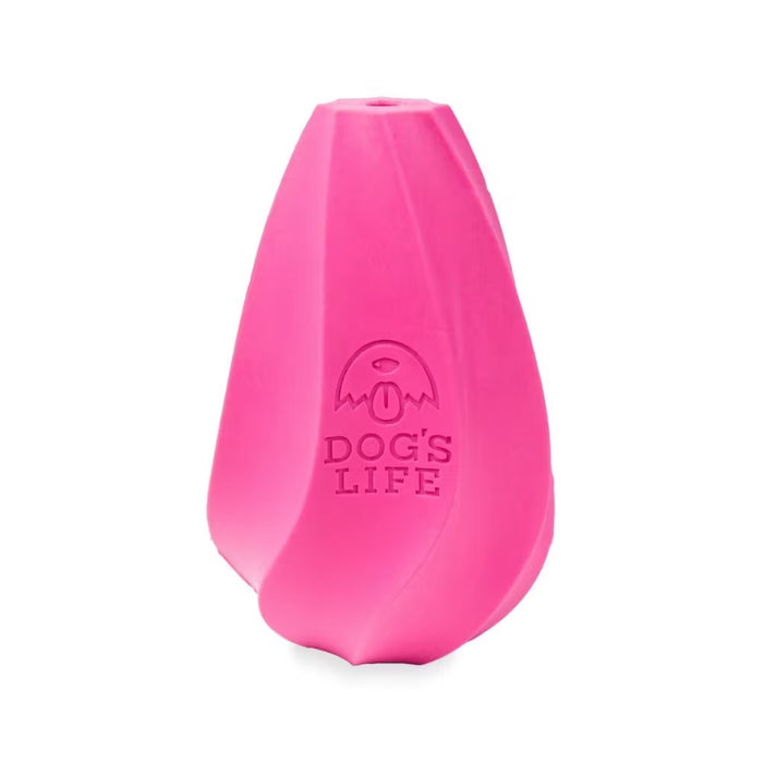 Dogs Life Small Rubber Stuffable Toy Pink S
