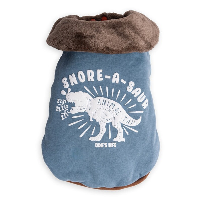 Dogs life snore a sore winter blue S