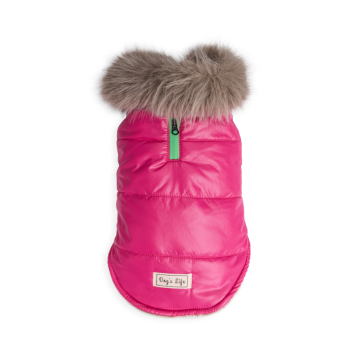 Dogs life winter gilet puffer hot pink XL