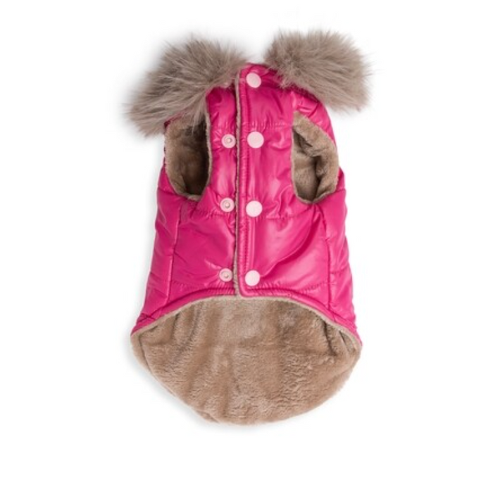 Dogs life winter gilet puffer hot pink XL