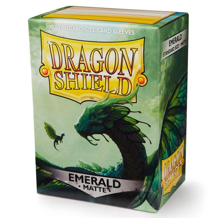 Dragon Shield Matte Emerald Green Card Sleeves 100 pack