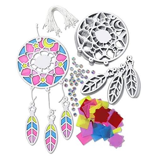 DIY Suncatcher Paper Crafts 24 Pieces Per Pack KIPP BROTHERS