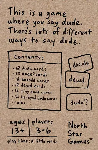 Dude Card Game - Ultimate Party Game