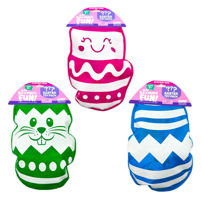 Easter Egg Mystery Toy Pack - 6 Pieces Per Retail Ready Display 24971 KIPP BROTHERS