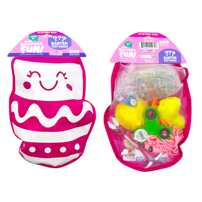 Easter Egg Mystery Toy Pack - 6 Pieces Per Retail Ready Display 24971 KIPP BROTHERS