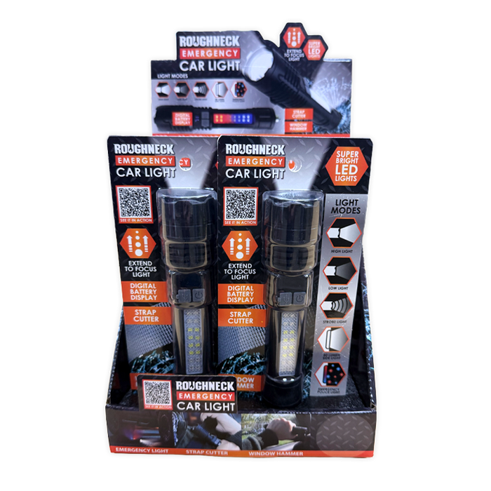 Emergency Car Light Multi Tool - 6 Pieces Per Retail Ready Display 25493