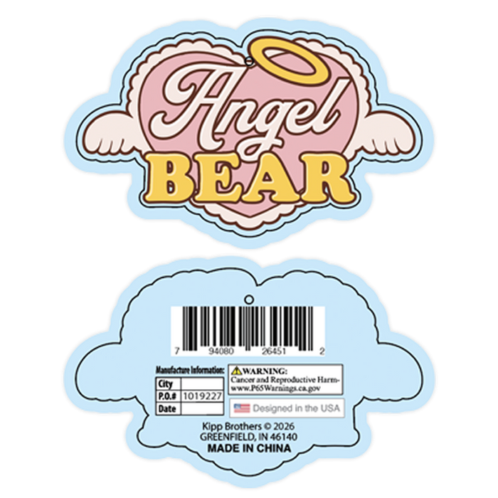 Emotional Support Angel Bear Plush Large - 4 Pieces Per Pack 26451
