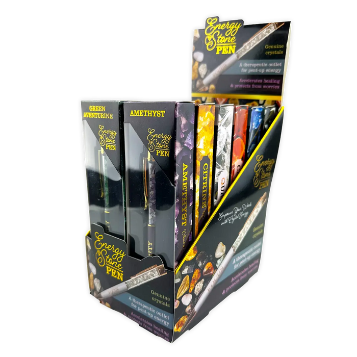 Energy Stone Pen - 12 Pieces Per Display 25920 NOVELTY INC
