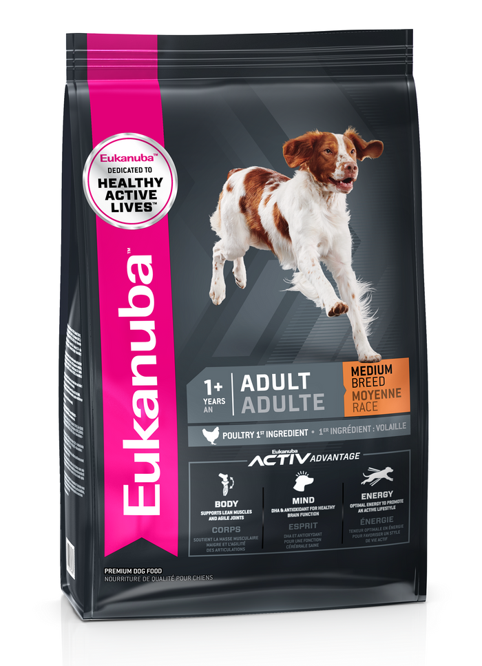Eukanuba Medium Breed Adult Dog chicken 3kg