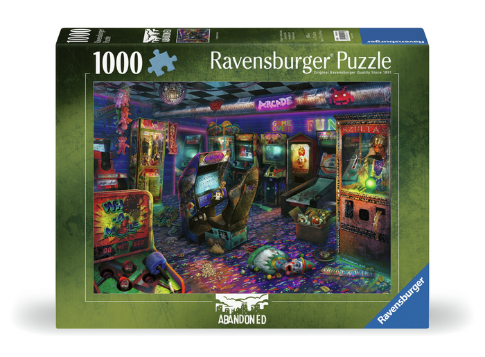 Forgotten Arcade 1000pc Puzzle