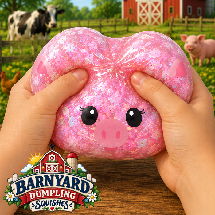 Fun Doh™ Barnyard Jelly Dumpling Squishies - 12 Pieces Per Retail Display 27119