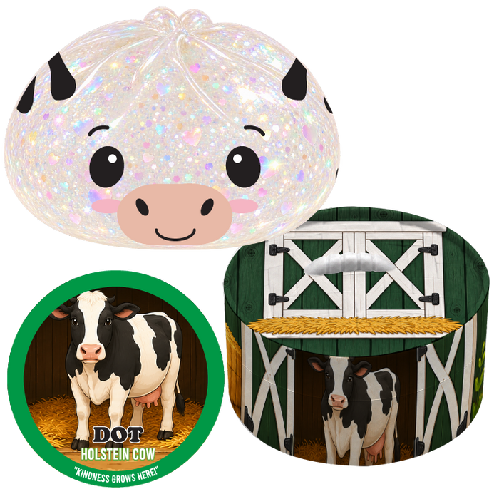 Fun Doh™ Barnyard Jelly Dumpling Squishies - 12 Pieces Per Retail Display 27119