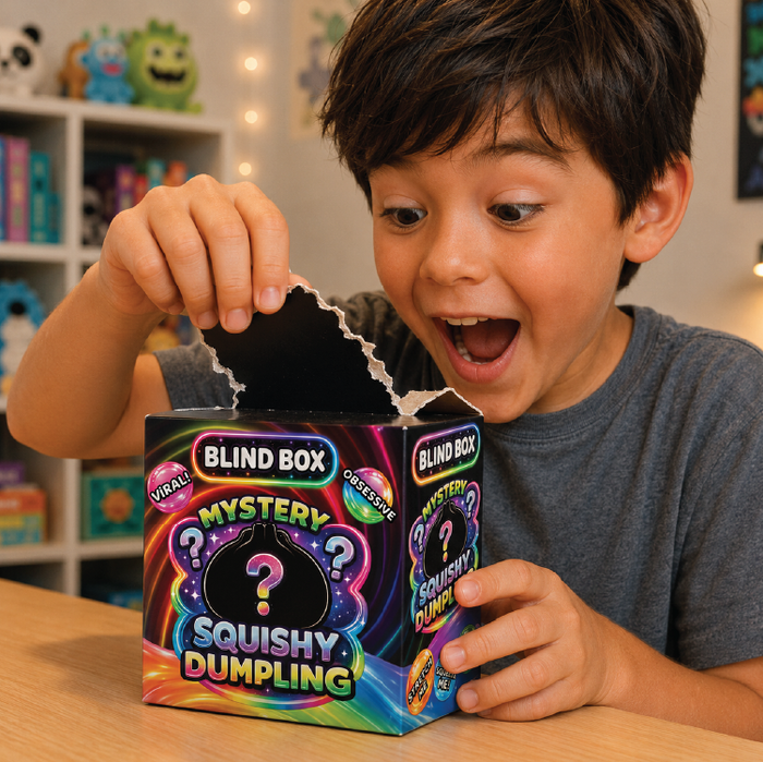 Fun Doh™ Blind Box Mystery Steamer Squishy Jelly Dumpling - 12 Pieces Per Retail Ready Display 26876