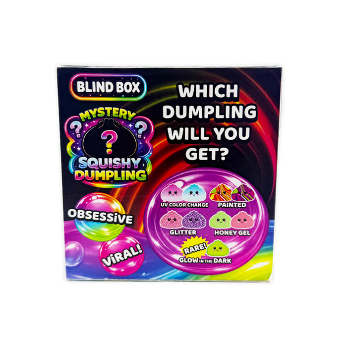 Fun Doh™ Blind Box Mystery Steamer Squishy Jelly Dumpling - 12 Pieces Per Retail Ready Display 26876
