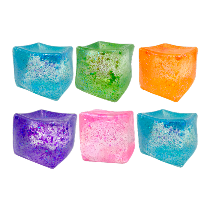 Fun Doh™ Jumbo Slow Release Squishy Cube - 6 Pieces Per Retail Ready Display 26653