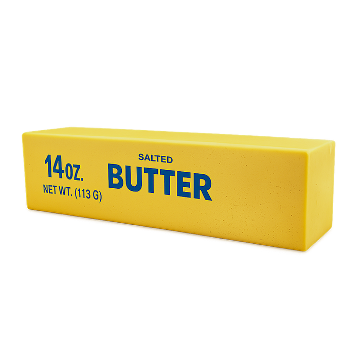 Fun Doh™ Slow Rise Foam Jumbo Butter Squishy - 9 Pieces Per Retail Ready Display 26731