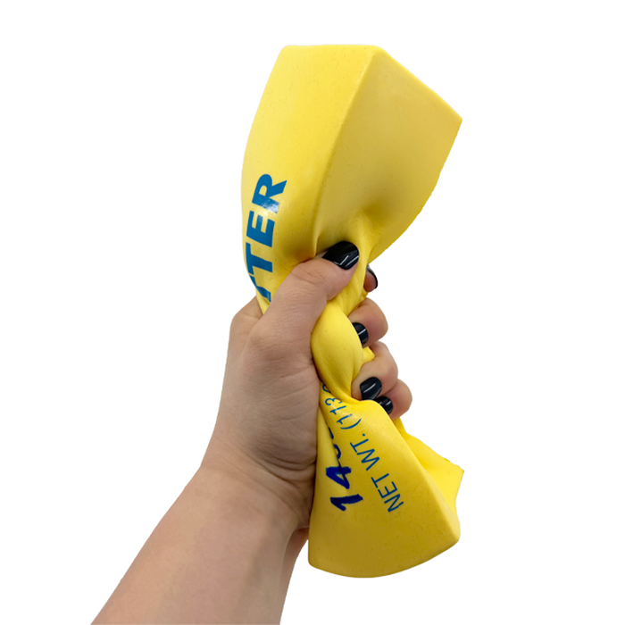 Fun Doh™ Slow Rise Foam Jumbo Butter Squishy - 9 Pieces Per Retail Ready Display 26731