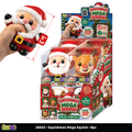 Fun Doh™ Squishmas Mega Slow Rise Foam Squishy Toy Christmas Characters - 8 Pieces Per Retail Ready Display 26923