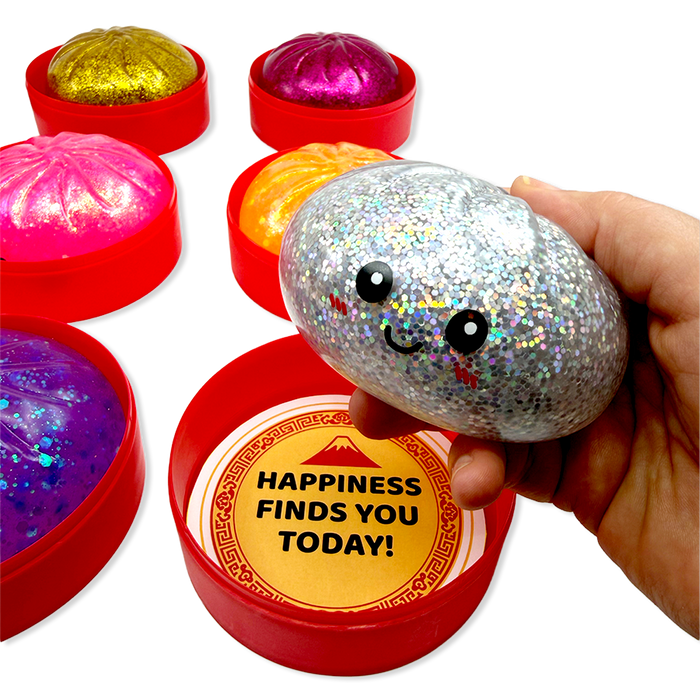Fun Doh™ SquishZilla™ Fortune Cookie Jelly Dumpling Toy - 12 Pieces Per Retail Ready Display 26857