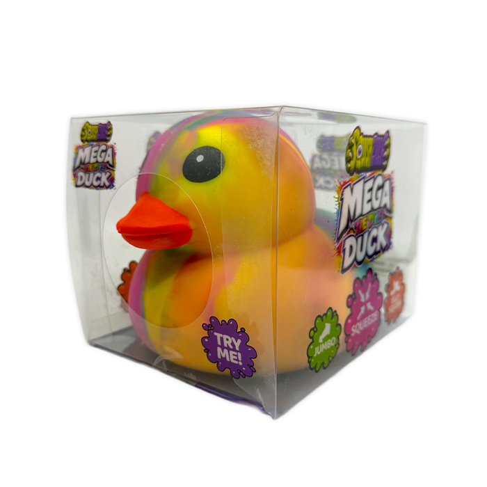 Fun Doh™ SquishZilla™ Mega Stretchy Squishy Tie Dye Duck - 8 Pieces Per Retail Ready Display 26811