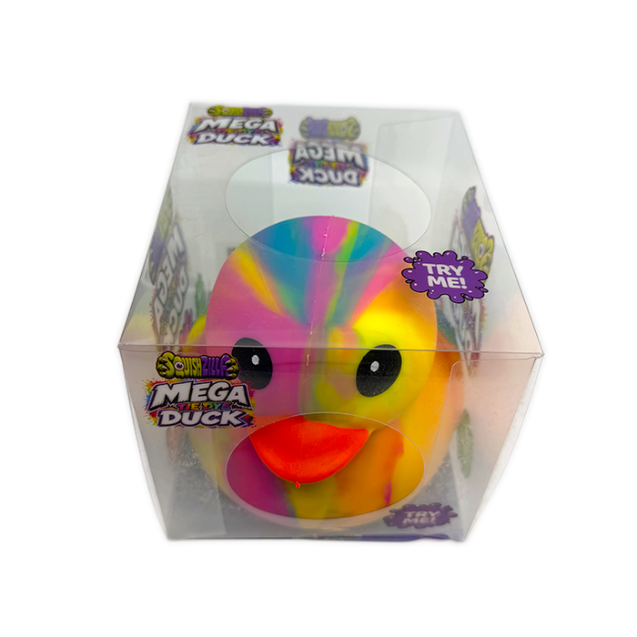 Fun Doh™ SquishZilla™ Mega Stretchy Squishy Tie Dye Duck - 8 Pieces Per Retail Ready Display 26811