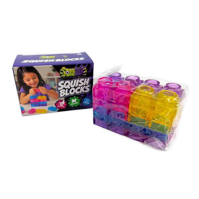 Fun Doh™ SquishZilla™ Small Squish Blocks - 6 Pieces Per Retail Ready Display 26869