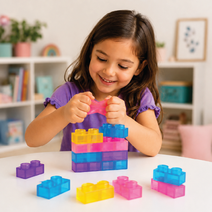 Fun Doh™ SquishZilla™ Small Squish Blocks - 6 Pieces Per Retail Ready Display 26869