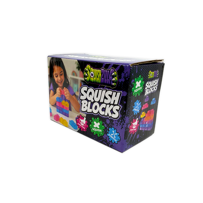 Fun Doh™ SquishZilla™ Small Squish Blocks - 6 Pieces Per Retail Ready Display 26869