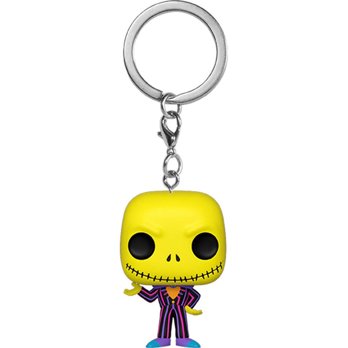 Funko Pocket Pop Keychain - Nightmare Before Christmas Jack (Blacklight)