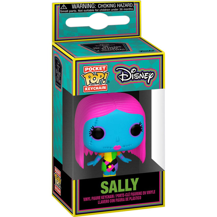 Funko Pocket Pop Keychain - Nightmare Before Christmas Sally (Blacklight)