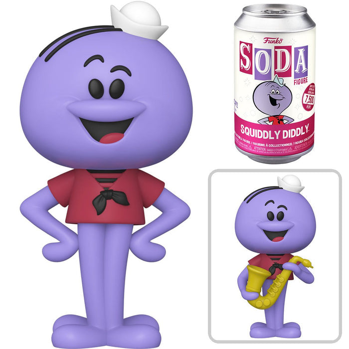 Funko Pop Soda Hannah Barbera - Squiddly Diddly