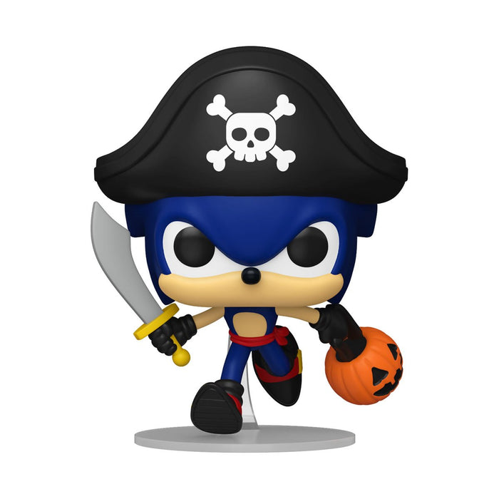 Funko Pop Sonic the Hedgehog Halloween Sonic as Pirate