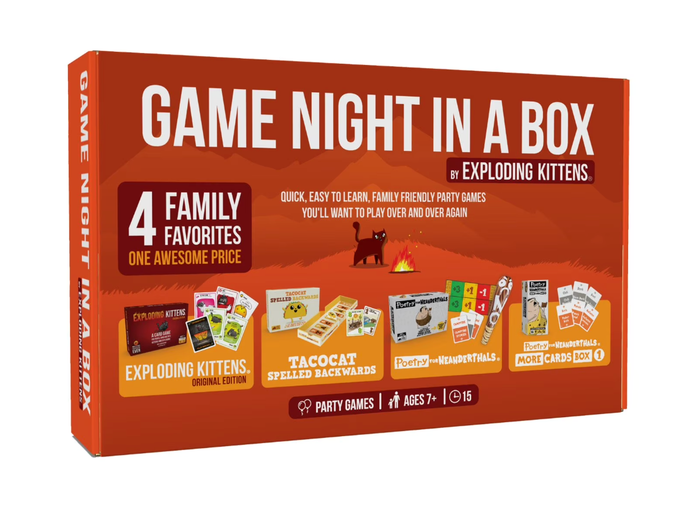 Game Night in a Box by Exploding Kittens