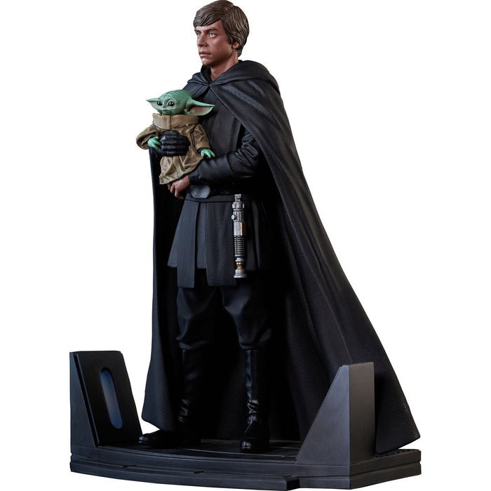 Gentle Giant Star Wars The Mandalorian Luke Skywalker & Grogu 1:7 Statue