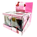Glass Dome Real Preserved Rose Keepsake - 4 Pieces Per Retail Ready Display 25008 NOVELTY INC