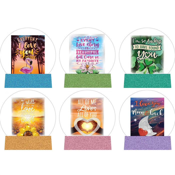 Glass Globe Keepsake - 6 Pieces Per Retail Ready Display 23741 NOVELTY INC