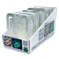 Glow In The Dark Skull Glass Ashtray - 5 Pieces Per Retail Ready Wholesale Display 40959 SMOKEZILLA