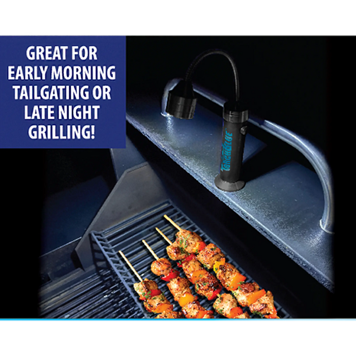 Grill LED Flashlight Matte Finish with Magnetic Stand - 6 Pieces Per Retail Ready Display 24969 TORCH BLUE