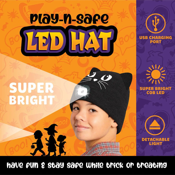 Halloween LED Hats - 6 Pieces Per Retail Ready Display 23703 NOVELTY INC