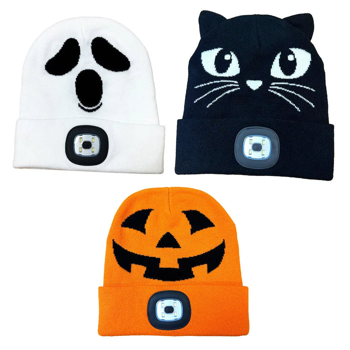 Halloween LED Hats - 6 Pieces Per Retail Ready Display 23703 NOVELTY INC