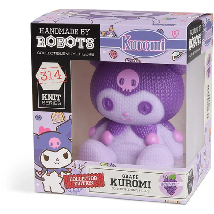 Handmade By Robots Kuromi Grape Scented Vinyl Figure
