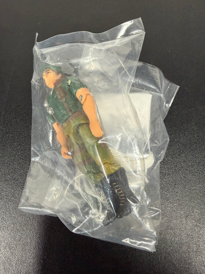 Hasbro GI Joe 2002 CONVENTION EXCLUSIVE Paratrooper Dusty with Parachute
