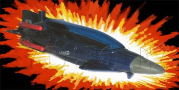 Hasbro GI Joe 2003 Convention Torpedo Submarine (Sealed)