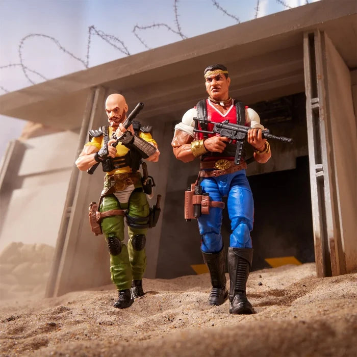 Hasbro GI Joe Classified Series David Red Dog Taputapu & Varujan Ayvazyan